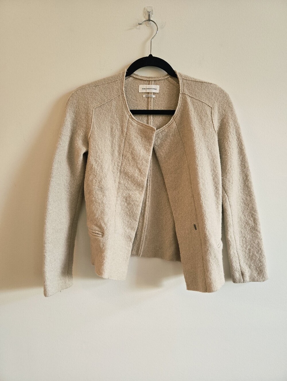 ISABEL MARANT ETOILE I FR36 (XS) Wool Blend Blazer Jacket I tan